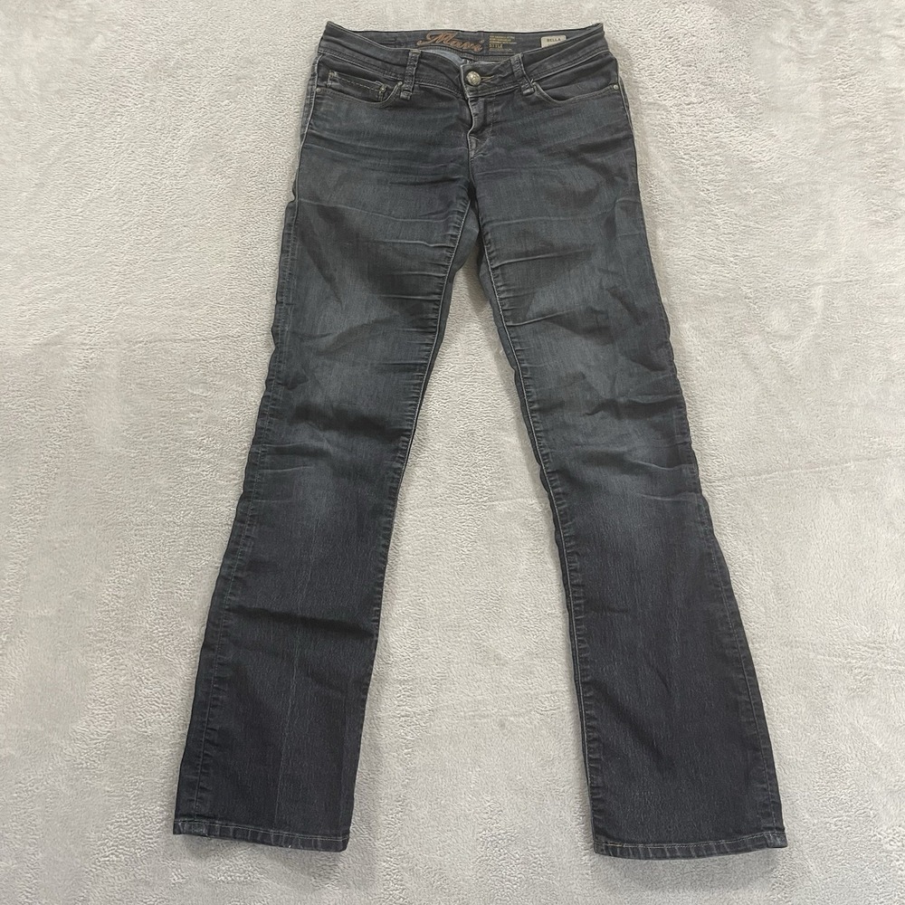 Mavi Jeans Bella Women's 29 W Low Rise Skinny Bootcut Blue
